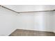 Large walk-in closet with wood shelving at 6919 Denio Island St # 0, North Las Vegas, NV 89084