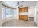 Breakfast nook with tile floors and window seat at 2005 Ridge Rim St, Las Vegas, NV 89117