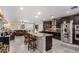 Spacious kitchen featuring granite countertops, stainless steel appliances, and an island at 8337 Sonora Del Sol St, Las Vegas, NV 89113