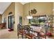 Charming breakfast nook with view of the backyard at 1445 Palm Dr, Laughlin, NV 89029