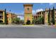 Impressive gated entrance to Mantova community at 30 Via Mantova # 210, Henderson, NV 89011