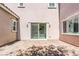 Spacious paved patio with sliding glass doors leading to the interior at , Henderson, NV 89044