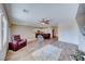 Bright living room with hardwood floors and kitchen views at 2428 Hydrus Ave, Henderson, NV 89044