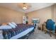 King-size bed, home office space, and plenty of natural light at 1430 Red Rock Dr, Pahrump, NV 89048