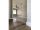 Spacious living room featuring tile and wood flooring at 3614 Calmosa St, Las Vegas, NV 89103