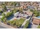 Aerial view of the house, showing the large lot at 5820 Sheila Ave, Las Vegas, NV 89108