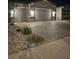 Modern home with three-car garage and landscaped yard at 1033 Atkins Ln, Mesquite, NV 89027