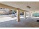 Covered patio area with view of desert landscape at 3652 Brian Ct, Laughlin, NV 89029