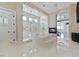 Elegant bathroom with soaking tub and large walk-in shower at 1721 S Tioga Way, Las Vegas, NV 89117