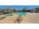 Community pool and spa with lounge chairs at 6984 Smiling Cloud Ave, Henderson, NV 89011