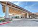 Elegant community center entrance with covered walkway at 783 Hibiscuss Blossom St, Henderson, NV 89011