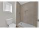 Clean bathroom with a large walk-in shower at 2600 Youngdale Dr, Las Vegas, NV 89134