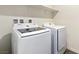 Laundry room with Samsung washer and dryer at 6816 Alpine White Ct, North Las Vegas, NV 89086