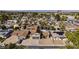 Aerial view of the house and neighborhood at 4020 Shadow Wood Ave, Las Vegas, NV 89121