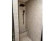 Large walk-in shower with tiled walls and granite seat at 2851 S Valley View Blvd # 1119, Las Vegas, NV 89102