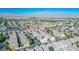 Aerial view of a residential neighborhood near mountains at 8331 Martinborough Ave, Las Vegas, NV 89131