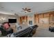 Large living room with built-ins and a fireplace at 6012 Valley Flower St, North Las Vegas, NV 89081