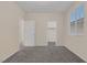 Spacious bedroom with carpet and double door closet at 4363 Acropolis Ave, North Las Vegas, NV 89031