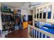 Bright bedroom with bunk beds and ample closet space at 5261 Carriellen Ln, Las Vegas, NV 89110