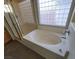 Bathroom with a shower and tub combination at 4116 Mattray St, North Las Vegas, NV 89032