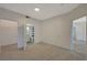 Bedroom with access to a full bathroom and a large closet at 7255 W Sunset Rd # 1140, Las Vegas, NV 89113