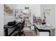 Organized home office with built-in shelving and desk at 537 Blanche Ct, Henderson, NV 89052