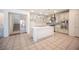 Spacious kitchen with an island and upgraded features at 3053 Lenoir St, Las Vegas, NV 89135