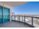 Stunning balcony view overlooking city skyline at 322 Karen Ave # 3907, Las Vegas, NV 89109