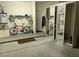 Garage with bike storage and mirrored closet at 8721 Red Brook Dr # 203, Las Vegas, NV 89128