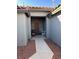 Covered entryway with seating area at 5025 Vista Loma Way, North Las Vegas, NV 89031