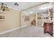 Bathroom with a large shower and ornate vanity at 2131 Diamond Bar Dr, Las Vegas, NV 89117