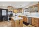 Modern kitchen with an island and stainless steel appliances at 868 Marina Dr, Boulder City, NV 89005