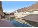 Inviting pool with spa and mountain views at 868 Marina Dr, Boulder City, NV 89005