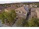 Two story house with solar panels, aerial view at 2686 Kinghorn Pl, Henderson, NV 89044