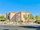 Two-story house with attached garage and desert landscaping at 6745 Keren Marie Ave, Las Vegas, NV 89110