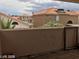 Balcony view of neighboring houses and surrounding landscape at 8769 Country View Ave, Las Vegas, NV 89129