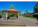 Relaxing community gazebo with benches, perfect for outdoor gatherings at 5653 Pleasant Palms St, North Las Vegas, NV 89081