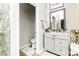 Bathroom with single vanity and toilet at 1095 Endora Way, Boulder City, NV 89005