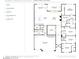 Detailed floor plan showcasing the layout and dimensions of the house at 5714 Golden Chase Ct, Las Vegas, NV 89131