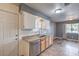 Kitchen with stainless steel appliances and wood cabinets at 635 8Th St, Boulder City, NV 89005