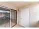 Private patio with sliding glass door access at 3151 Soaring Gulls Dr # 1168, Las Vegas, NV 89128