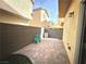 Small paved backyard with space for play at 6824 Mesita Ave, Las Vegas, NV 89122