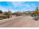 Gated community entrance with brick driveway at 12446 Brass Ridge Dr, Las Vegas, NV 89138