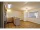 Kitchen with stainless steel appliances and light-colored cabinetry at 825 Hedge Way # 4, Las Vegas, NV 89110