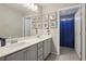 Double vanity bathroom with a shower and separate tub at 969 Cutter St, Henderson, NV 89011