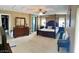 Spacious main bedroom with large bed and walk-in closet at 11074 Caramel Crest Ct, Las Vegas, NV 89135