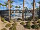 Relaxing community pool area with surrounding landscaping at 12369 Golden Wreath Rd # 2, Las Vegas, NV 89183