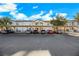 Front view of a two-story building with covered parking at 5650 E Sahara Ave # 1065, Las Vegas, NV 89142