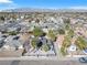 Aerial view of the home and surrounding neighborhood at 1608 E Mcdonald Ave, North Las Vegas, NV 89030