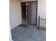 Private patio with access to interior at 3578 Newland Ave, Las Vegas, NV 89121